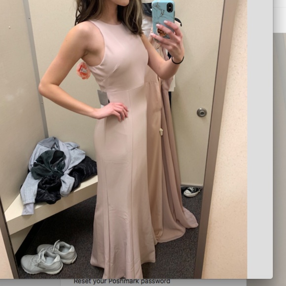 Chicago High Neck Gown Vintage Rose - Show Me Your Mumu - Picture 5 of 5